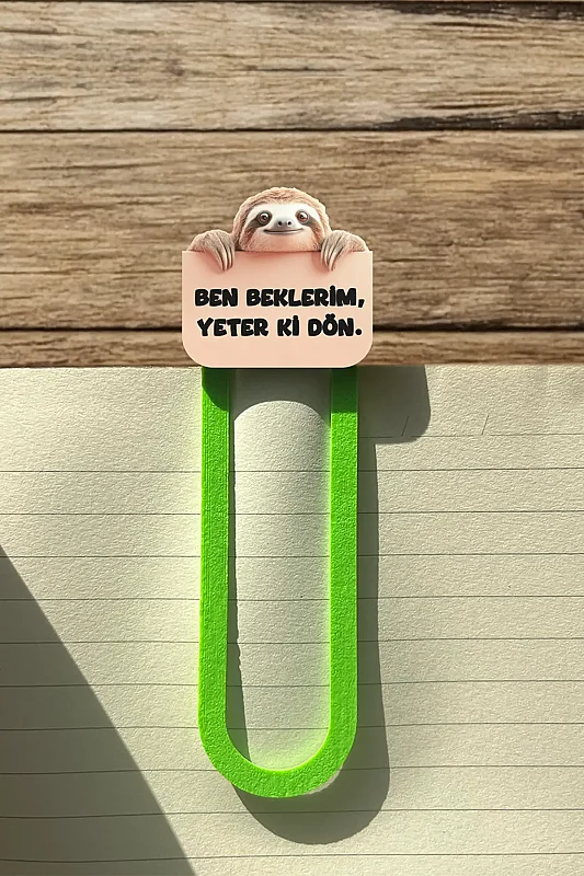 Ben Beklerim Kitap Ayracı - 2