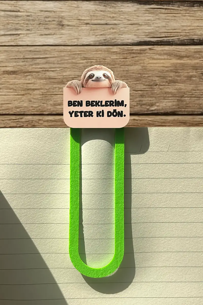 Ben Beklerim Kitap Ayracı - 2