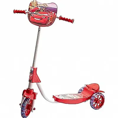 Beren Toys 3 Tekerlekli Frenli Cars Figürlü Çocuk Scooter - Beren Toys