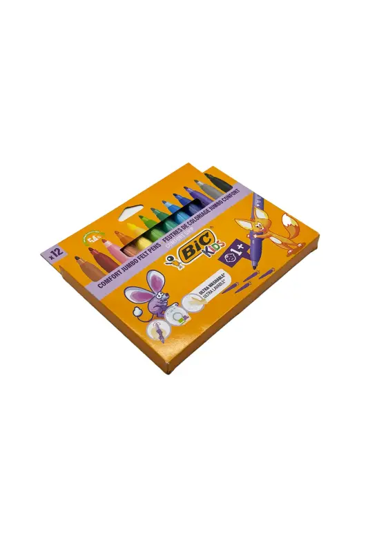 Bic Comfort Jumbo Keçeli Kalem 12 Renk - Bic