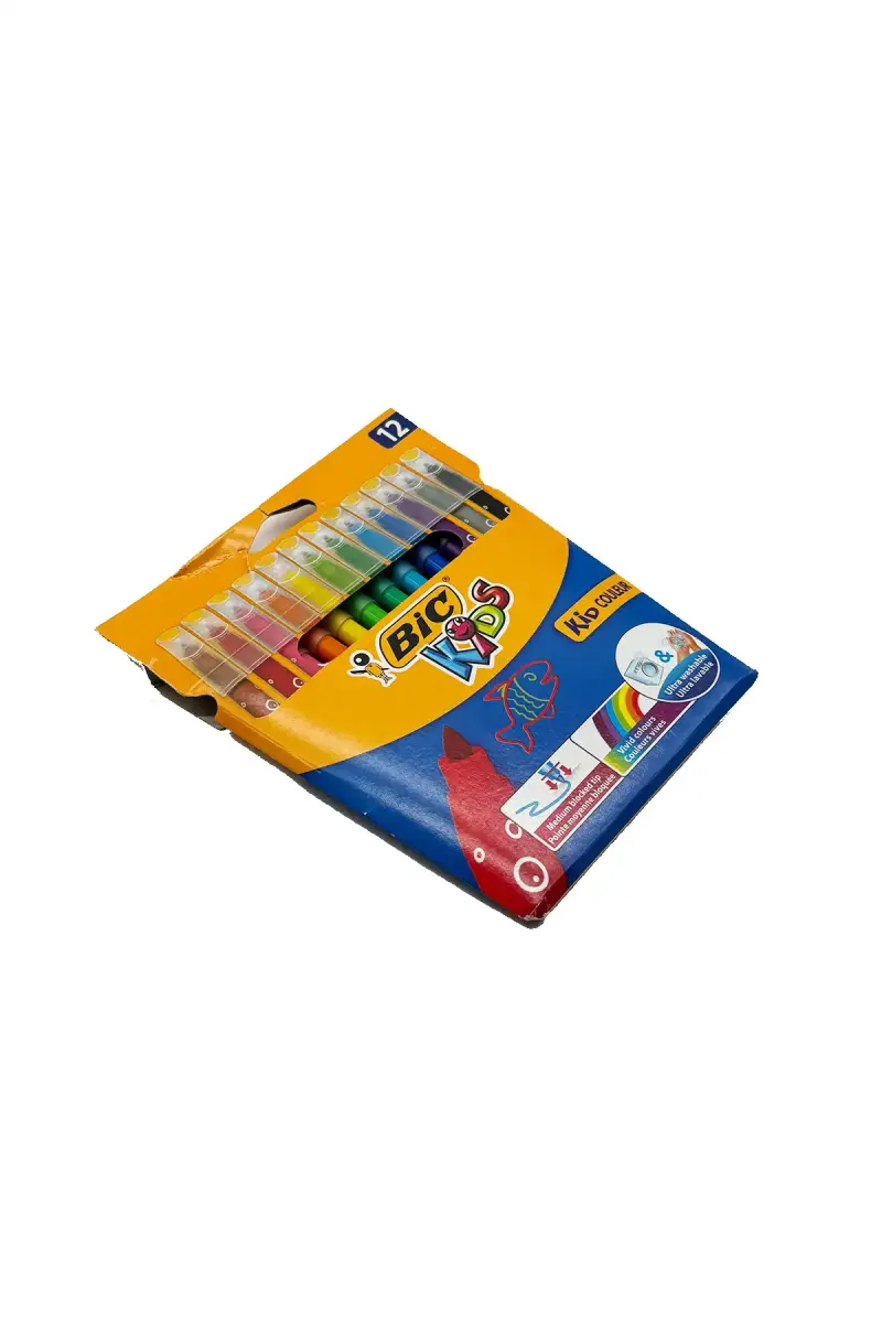 Bic Kids Color Keçeli Boya Kalemi 12 Renk 9202937 - 1