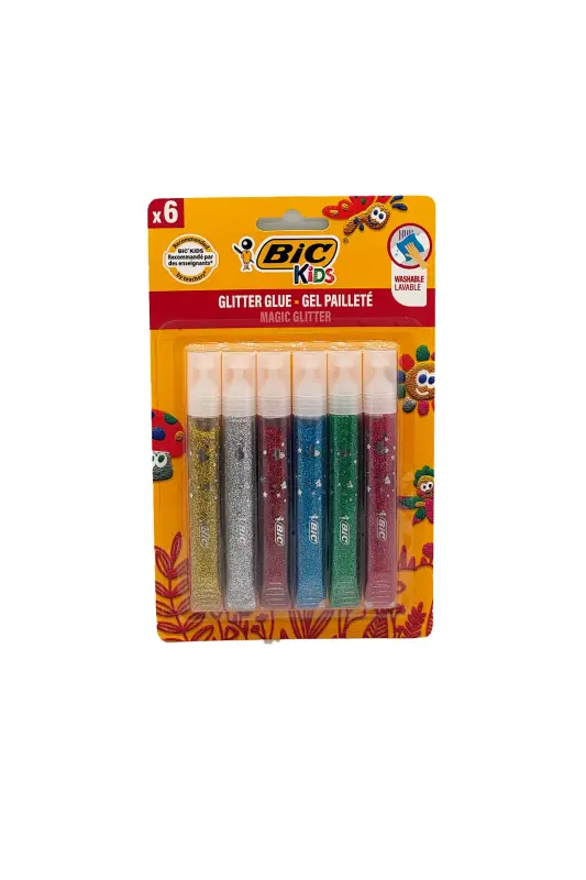 Bic Kids Metalik Simli Yapıştırıcı 6 Lı - Bic