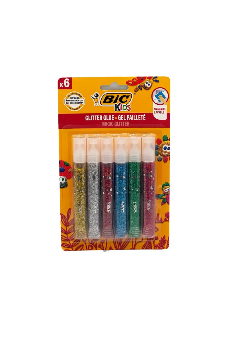 Bic Kids Metalik Simli Yapıştırıcı 6 Lı - 1