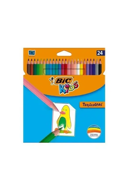 Bic Kids Tropıcolors 2 Kuruboya 24 Renk - Bic