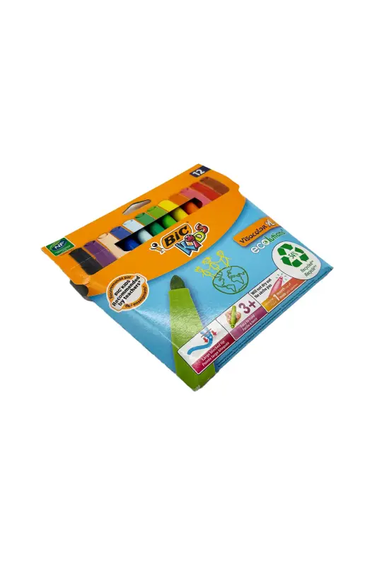 Bic Visa Jumbo Keçeli Boya Kalemi 12 Renk - Bic