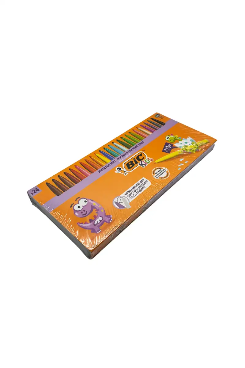 Bic Visa Yıkanabilir Jumbo Keçeli Kalem 24 Lü - 1