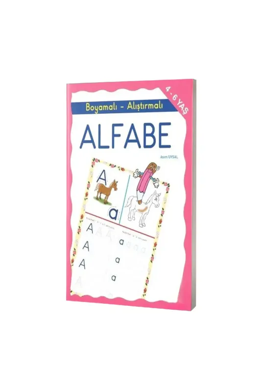 Boyamalı ve Alıştırmalı Alfabe - Uysal Yayıncılık
