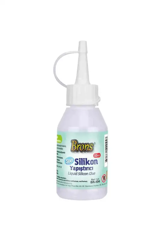 Brons Sıvı Silikon Yapıştırıcı 50 ml - Brons