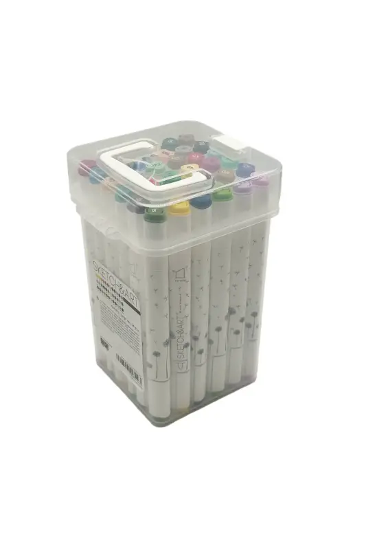 Bruno Visconti Sketch & Art Çift Taraflı Marker Seti Kutulu 36 Renk - 1