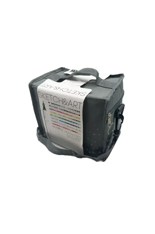Bruno Visconti Sketch & Art Çift Taraflı Marker Seti Özel Kumaş Çantalı 168 Renk - 2
