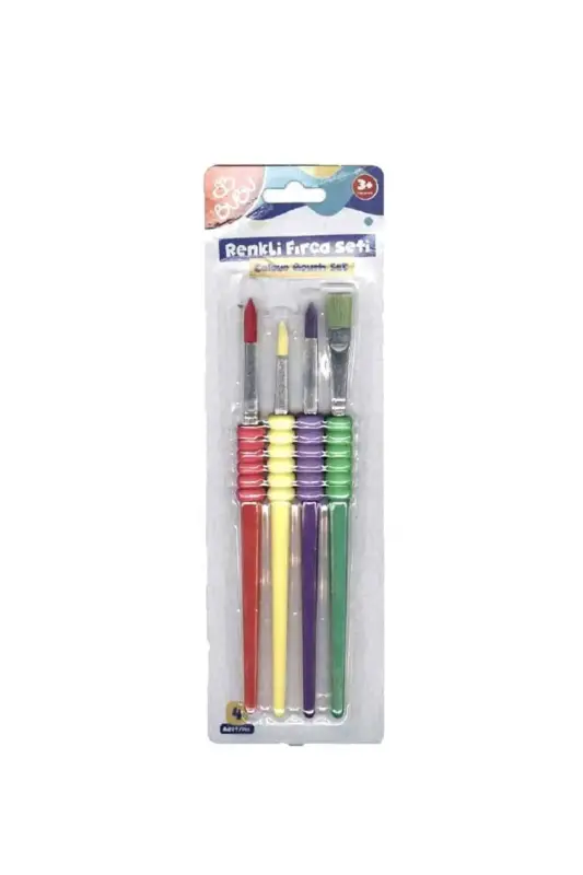 Bu Bu Fırça Seti 4 Lü - Bu-Bu