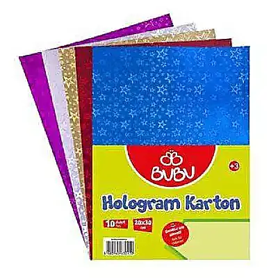 Bu Bu Hologram Karton 20 x 30 - 2
