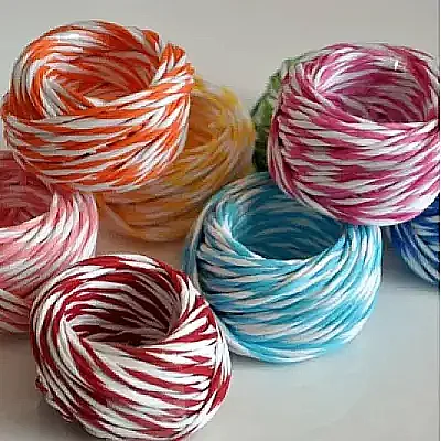 Bu Bu Kağıt İp Çift Renkli 10Mm - 3