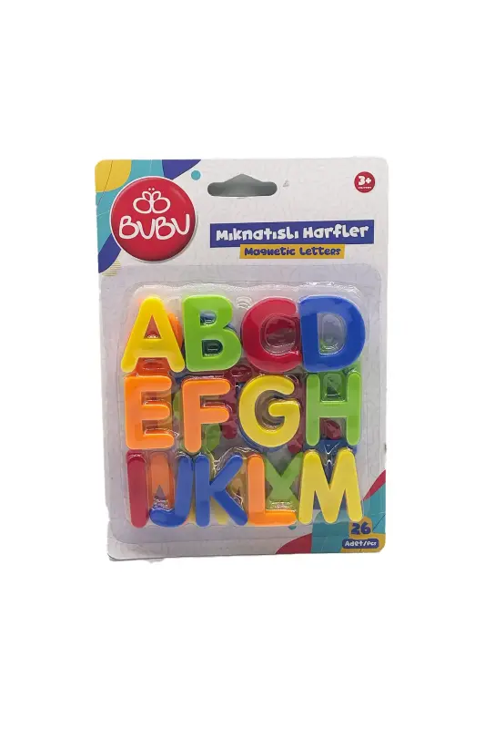 Bu Bu Mıknatıslı Harf 26 Parça - Bu-Bu