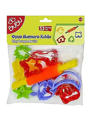 Bu Bu Oyun Hamuru Kalıbı Merdaneli 13 Parça - 1