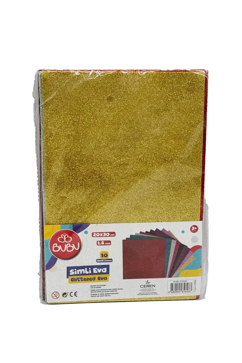 Bu Bu Simli Eva 20X30Cm. 10 Renk - 1