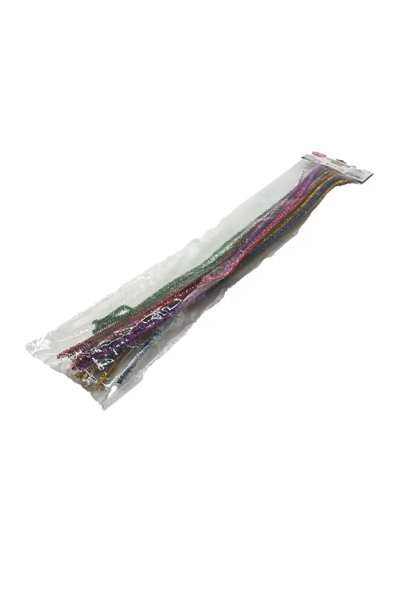 Bu Bu Şönil Simli 50Cm 20'Li Paketi 25Li - 1