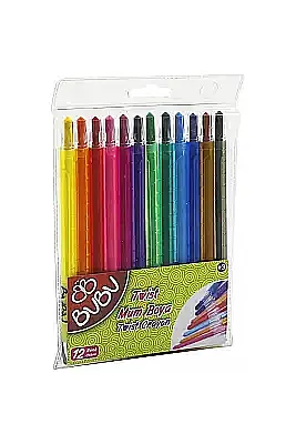 Bu Bu Twist Crayon Mum Boya 12 Renk - 2