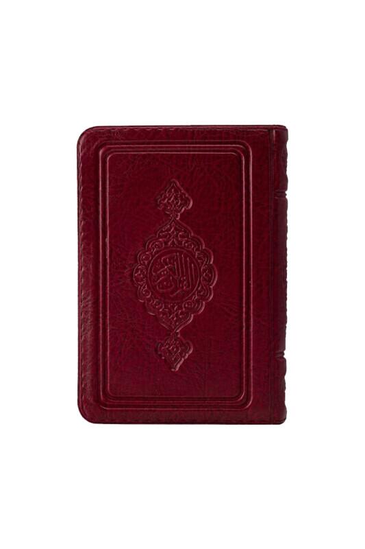 Büyük Cep Boy Kuranı Kerim Bordo Kılıflı - Hayrat Neşriyat