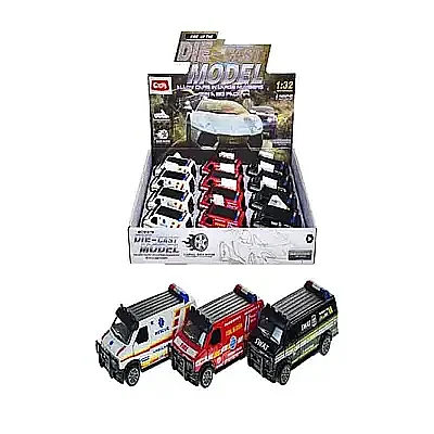 C Toys Diecast Çek Bırak Kurtarma Araçları - 6