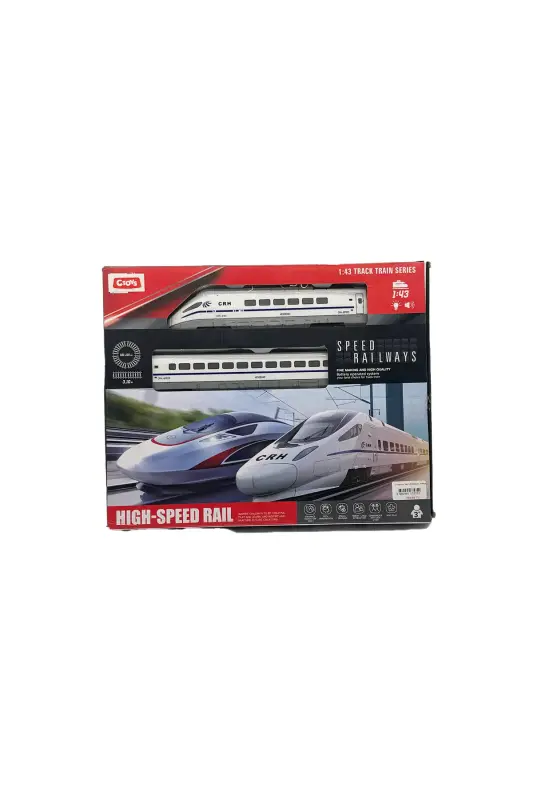C Toys Hızlı Tren 1:43 Sesli Işıklı 16 Parça - C Toys