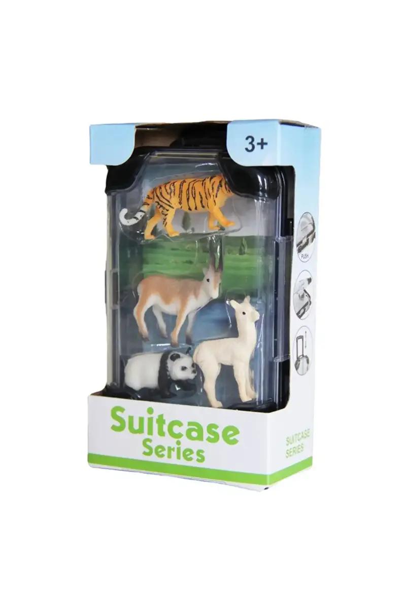 C Toys Mini Vahşi Hayvanlar Kutulu - 1