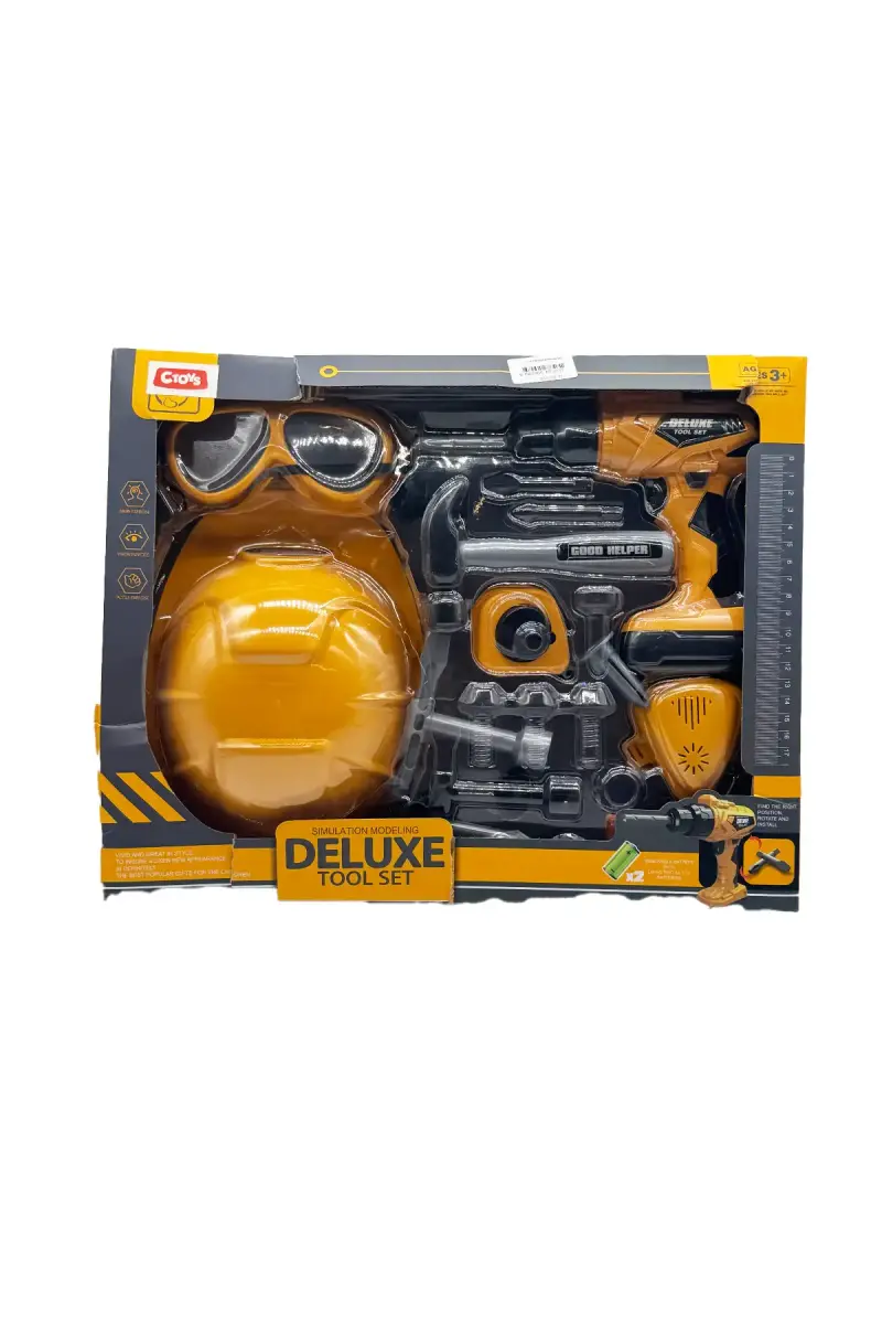 C Toys Pilli Baretli Matkap Seti - 1