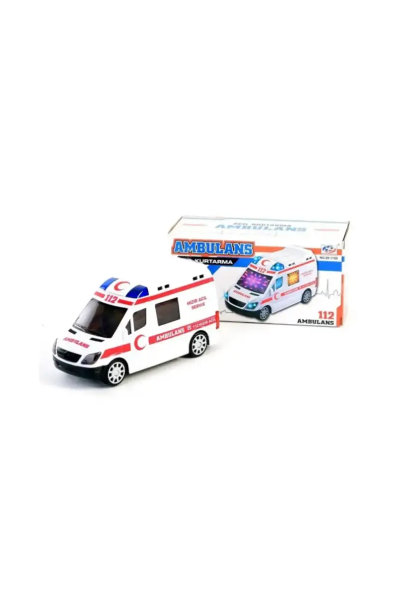 C Toys Sesli Işıklı Ambulans 1:20 - 1