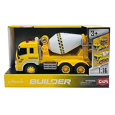 C Toys Sesli Işıklı Beton Mikseri - 3