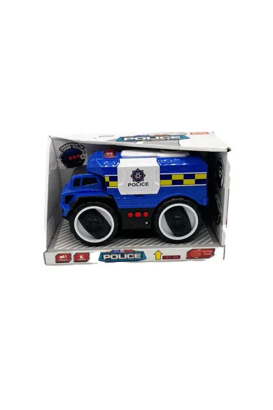 C Toys Sesli Işıklı Polis Kamyonu - C Toys