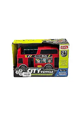 C Toys Sesli Işıklı Şehir Otobüsü 1:20 - 2