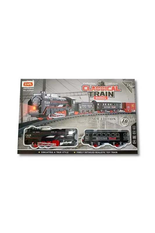 C Toys Sesli Işıklı Tren Seti 10 Parça - C Toys