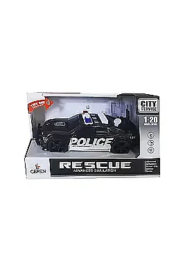 C Toys Sesli Polis Arabası 1:20 Pilli - C Toys