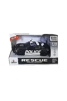 C Toys Sesli Polis Arabası 1:20 Pilli - 1