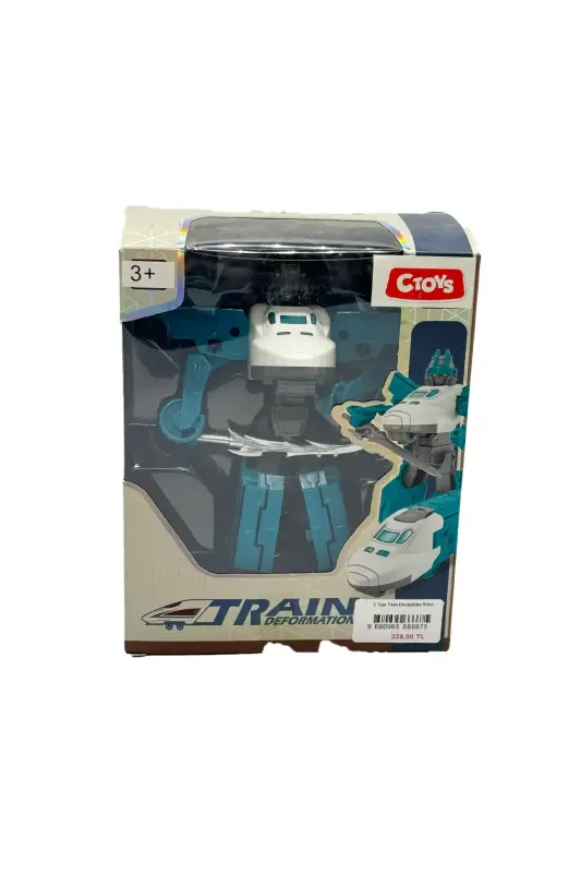 C Toys Trene Dönüşebilen Robot - C Toys