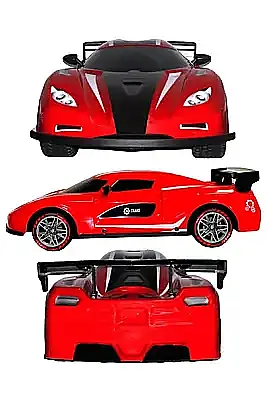 C Toys Uzaktan Kumandalı Işıklı Yarış Araba 1:12 Şarjlı - 3