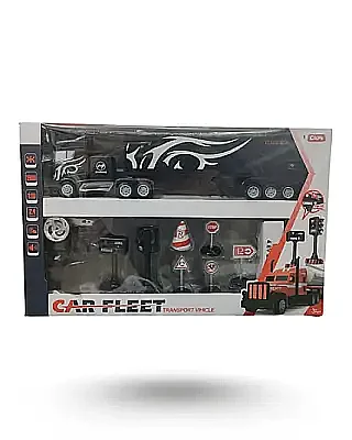 C Toys Uzaktan Kumandalı Trafik Setli Tır Seti - 2