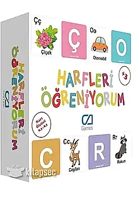 Ca Games Harfleri Öğreniyorum Eğitici Oyun Kartları - 1