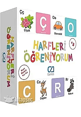 Ca Games Harfleri Öğreniyorum Eğitici Oyun Kartları - 2