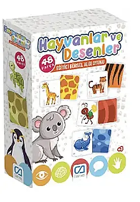 Ca Games Hayvanlar Ve Desenleri Eğitici Hafıza Oyunu - 1