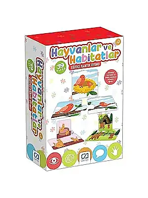 Ca Games Hayvanlar Ve Habitatlar Eğitici Hafıza Oyunu - 2