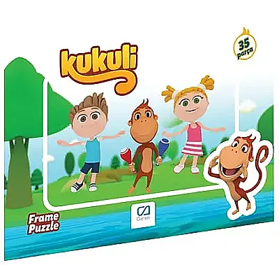 Ca Games Kukuli Frame Puzzle 35 Parça - Ca Games