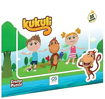 Ca Games Kukuli Frame Puzzle 35 Parça - 1