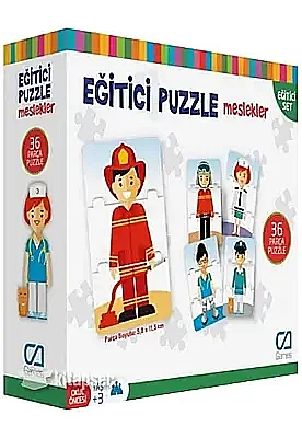 Ca Games Meslekler Eğitici Puzzle - Ca Games