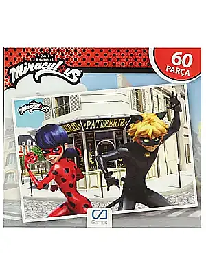 Ca Games Miraculous Puzzle 60 Parça - 1