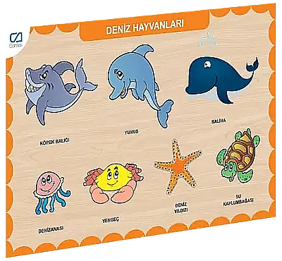 Ca Games Puzzle Deniz Hayvanları - Ca Games