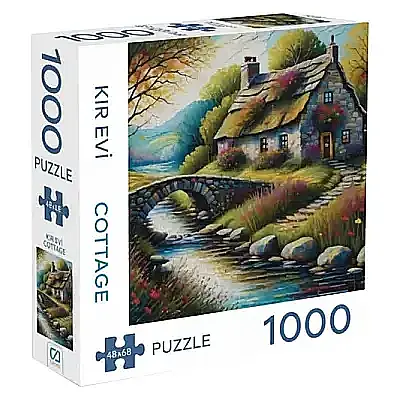 Ca Games Puzzle Kır Evi 1000 Parça - 2