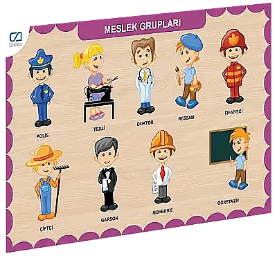 Ca Games Puzzle Meslek Grupları - Ca Games