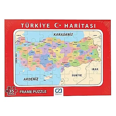 Ca Games Puzzle Türkiye Haritası - 1