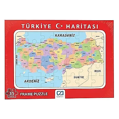 Ca Games Puzzle Türkiye Haritası - 2